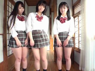Exciting Peek-a -boo Moment of Naughty Schoolgirls in Japan Catches Your Eyes?